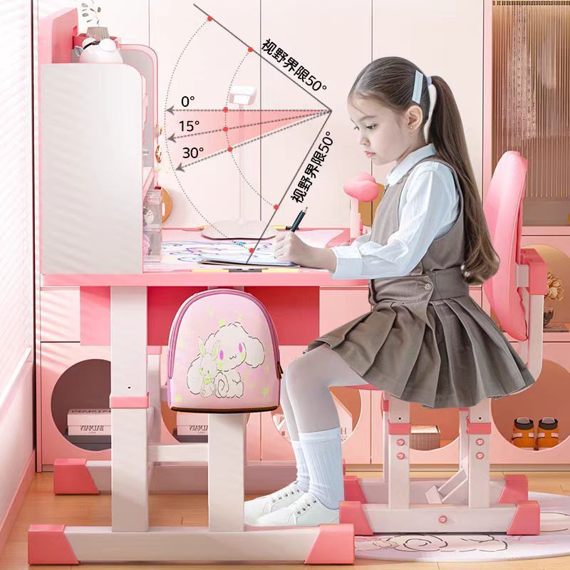 儿童学习桌专用简约小孩可升降课桌椅套装小学生家用写字作业书桌