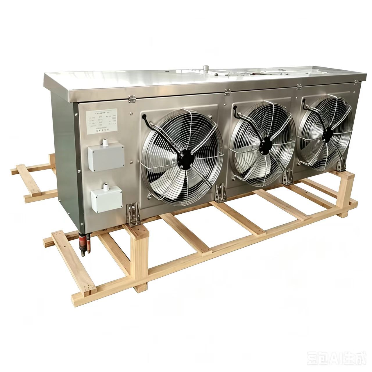 DD120 不锈钢风冷冷风机 制冷设备吊顶式铜管铝翅片冷库冷风机