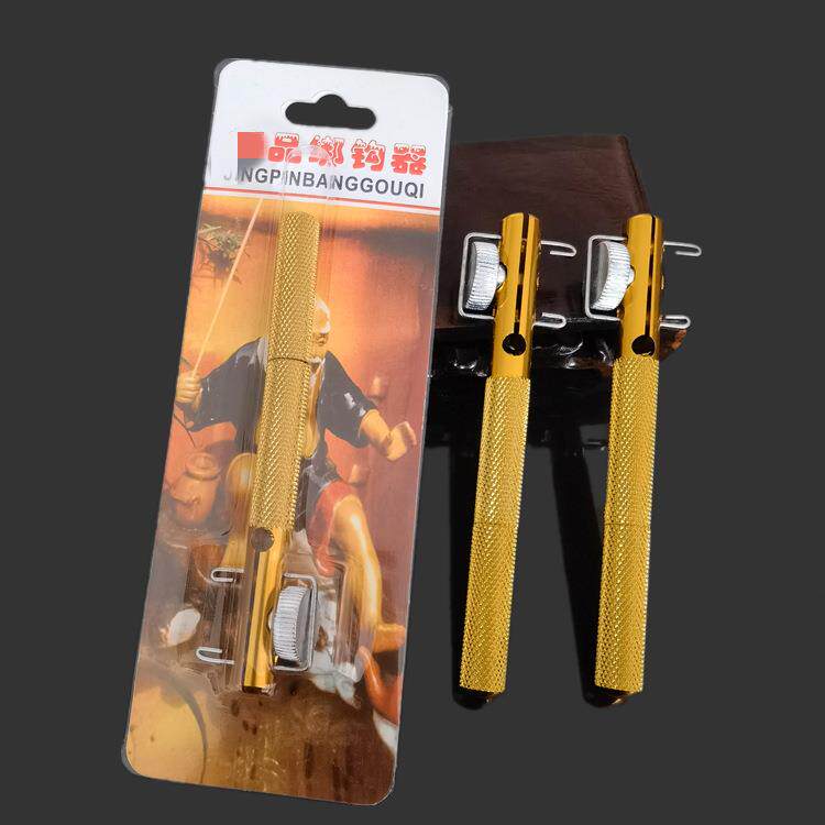 金属手动绑钩器 两用型 鱼钩绑钩器 子线打结器绑钩器