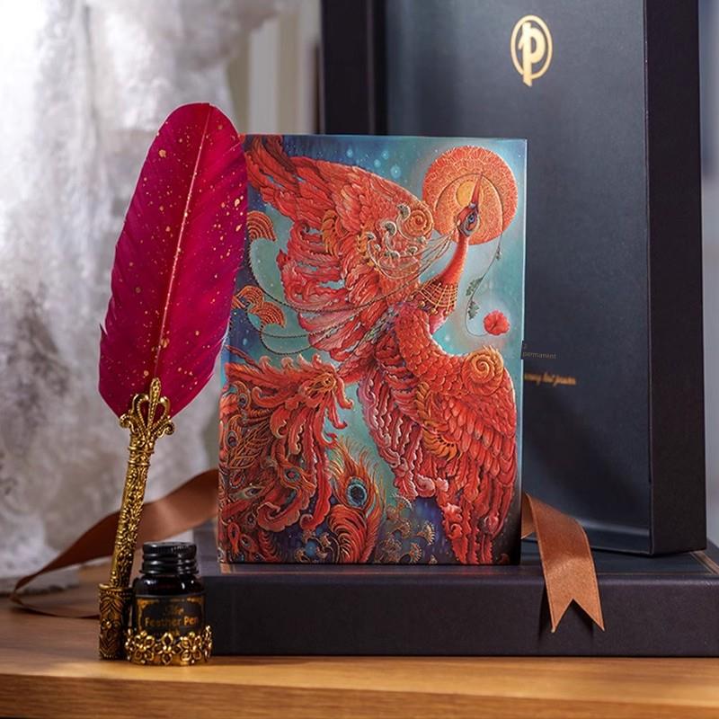 白纸笔记本礼盒书生日礼物创作灵感日记手册为女朋友男孩和女孩高