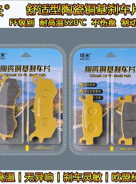 适用天鹰机车TS150 ABS版/特仕版/TCS版碟煞皮耐磨煞车片碟煞片