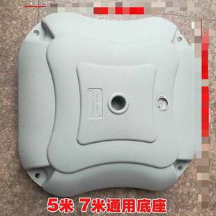 注水棋杆5米底座整体道旗道旗刀旗沙滩旗彩旗杆伸缩棋杆配件