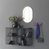 休闲和轻豪华艺术线书和报纸架软装 饰存储架小边桌报纸和杂志架地