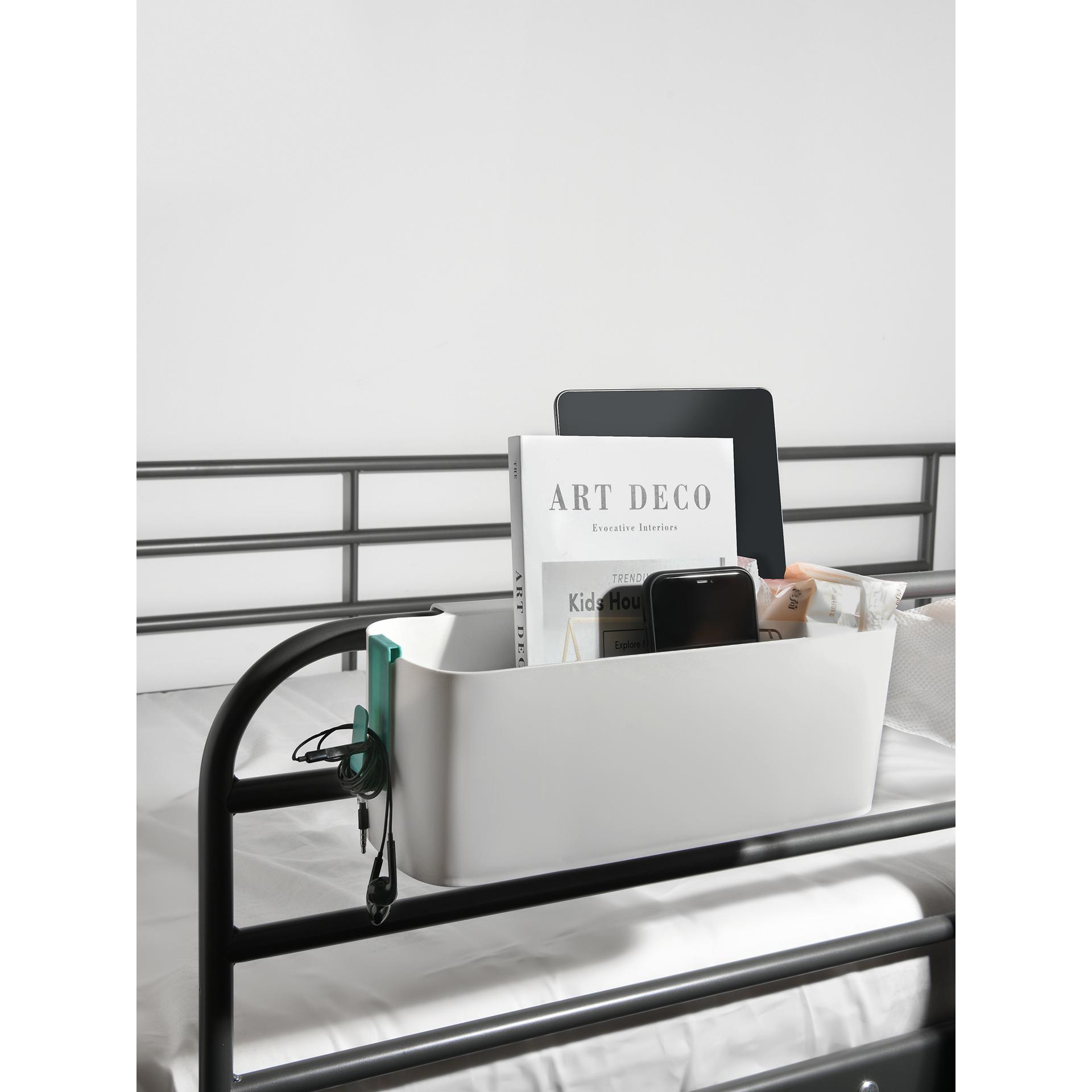 556宿舍挂篮床头置物架床边挂篮宿舍床上收纳小挂架寝室好物