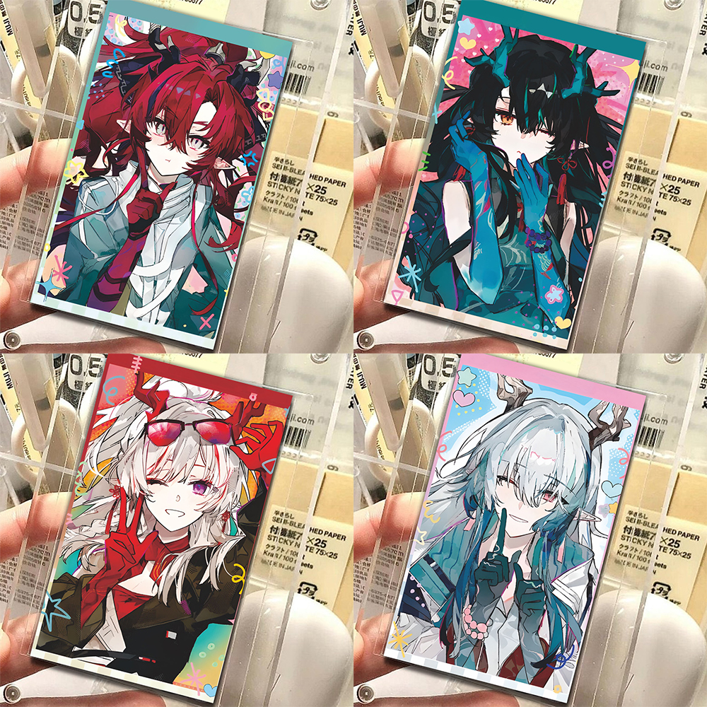 18张明日方舟拍立得小卡周边高颜值爆款二次元游戏明信片收藏