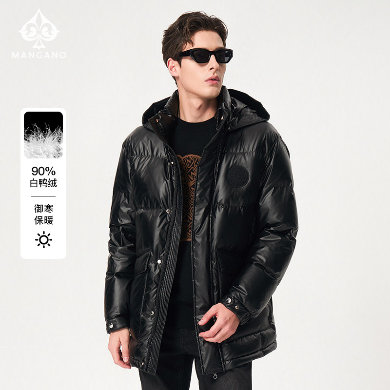 Mangano曼加龙黑色90鸭