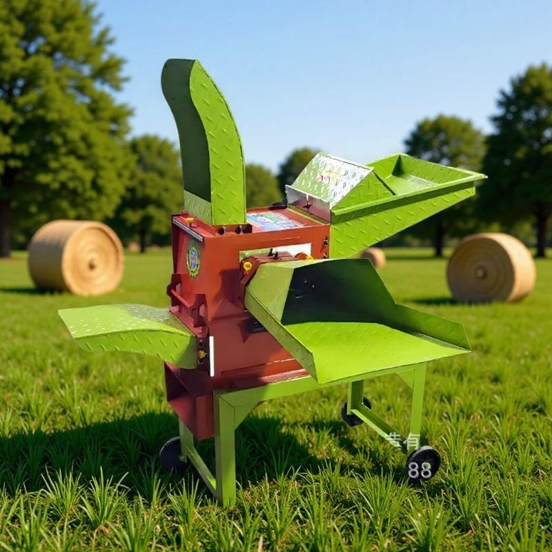 外贸精品工厂直销家用铡草机玉米秸秆牧草粉碎揉丝机