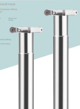 Tmr圆头t形槽铣刀杆数控三面刃铣刀开槽数控t形刀R2.5R3 R4 R5 R6