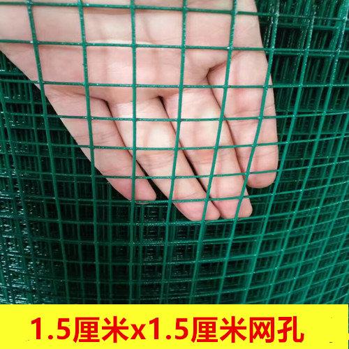 .15厘米孔的铁丝网围栏养殖网小孔家用防鸟养鸡养鸽网阳台多肉网