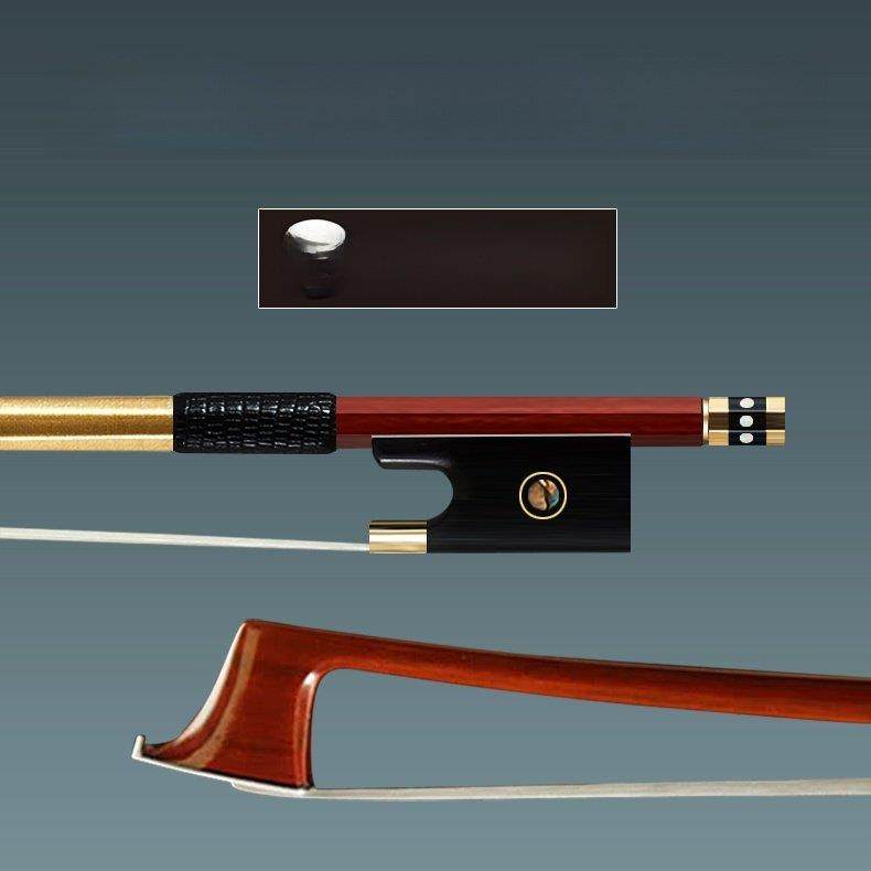 浩诚进口巴西苏木大提琴弓独奏圆弓八角形弓可直接邮寄国外小提琴