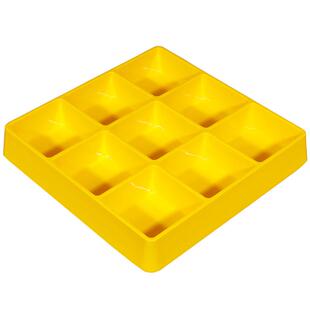 密胺网红火锅店四六九宫格拼盘小吃盘子商用烤肉店分隔盘火锅菜盘