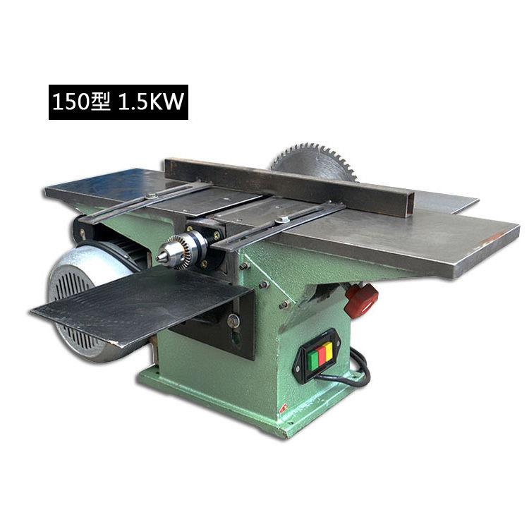 特价多功能电刨机电锯推台锯木工刨刨板机三合一全自动木工机床Al