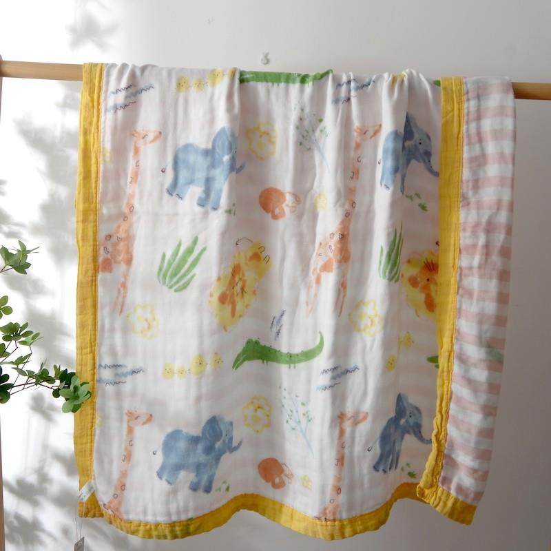 儿童纱布盖毯婴儿夏季竹棉毯子竹纤维凉感幼儿园宝宝新生儿毛巾被,婴童用品,婴童毛毯/盖毯,淘宝优惠券,粉丝福利购,淘宝优惠卷