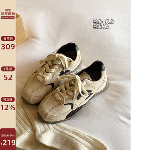 子女款 2025新款 爆款 Chio2nd南风 气质真皮运动鞋 休闲鞋 时尚 德训鞋