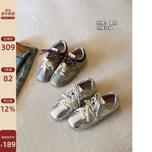 新品 女鞋 运动鞋 德训鞋 子女休闲鞋 2025秋季 鞋 Chio2nd南风 巨好看