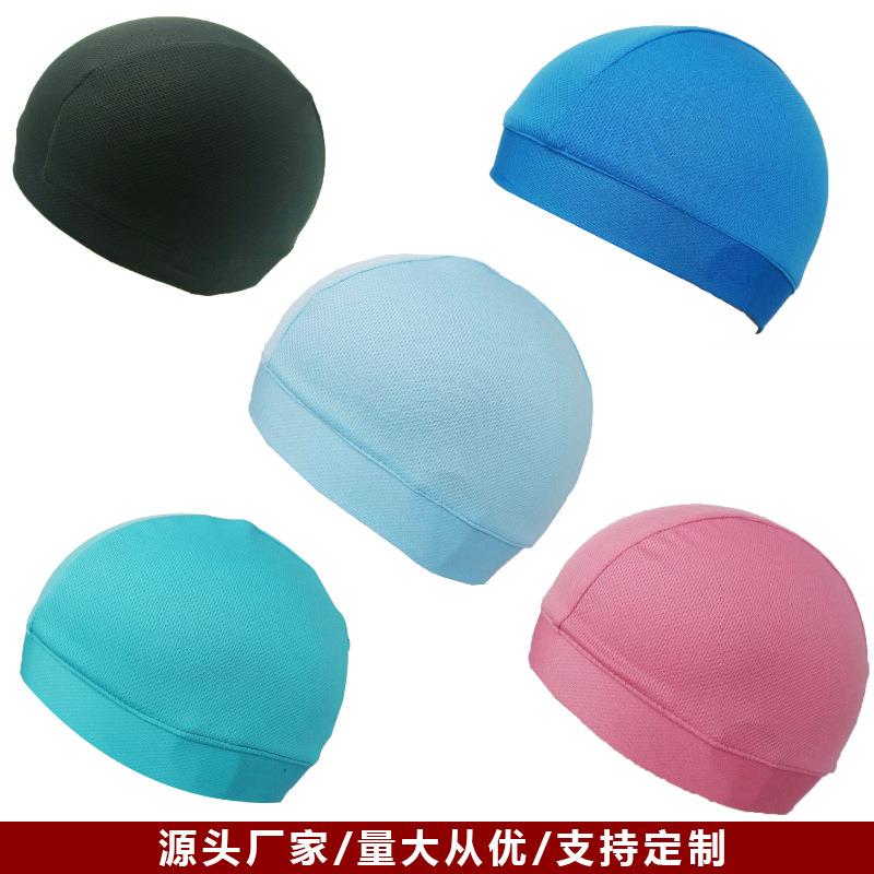 骑行小帽户外运动摩托车内胆头套帽滑雪帽网眼透气吸汗夏季防晒帽