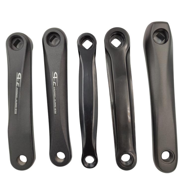 山地车自行车牙盘曲柄轮盘拐折叠车左边方孔170曲柄牙盘配件 跨境