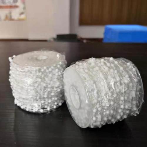 跨境 89/127MM底珠垂直帘配件 竖百叶帘珠链配件10/15/20/25/30米