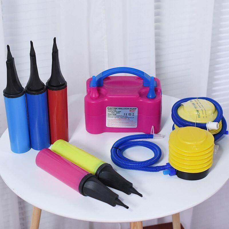 打气筒气球手推脚踩电动快速充气瑜伽球气球泵多功能便携吹气球