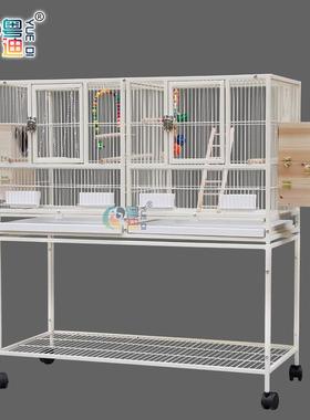 三层大型群鸟笼鹦鹉笼繁殖笼大号玄凤虎皮牡丹配对笼A307