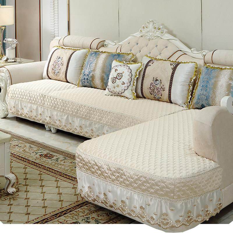 新款 欧式沙发套罩防滑全包贵妃套四季通用高档轻奢沙发垫套春夏L