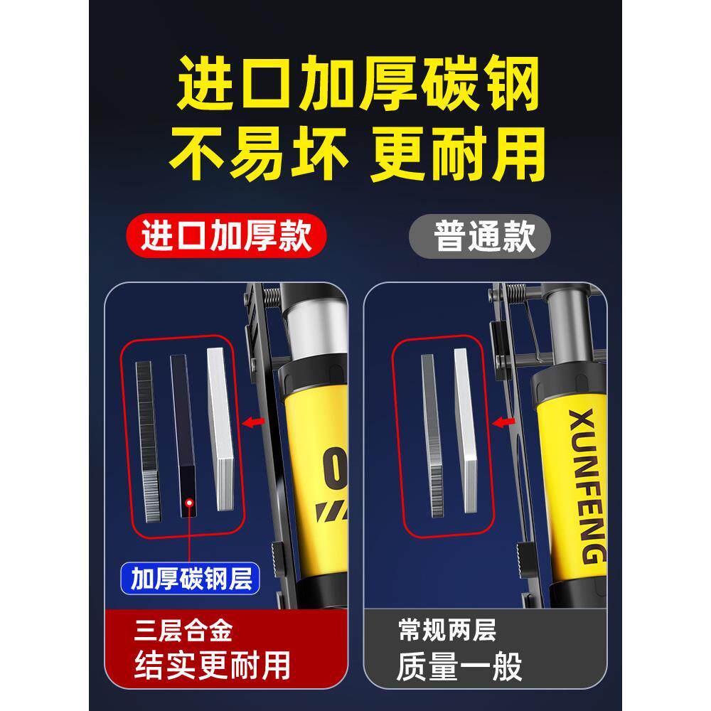 脚踩打气筒新型高压充气泵小轿汽车用车载轮胎气压表脚踏式电瓶车