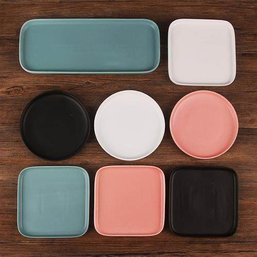 陶瓷托盘圆形方形垫底接水盘底盘圆托盘加厚盆托底托多肉花盆托盘,鲜花速递/花卉仿真/绿植园艺,花托/移动托盘,淘宝优惠券,粉丝福利购,淘宝优惠卷