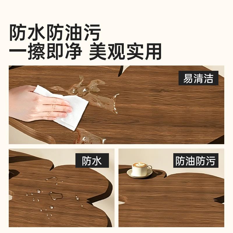 新中式蝴蝶边几家用客厅小桌子茶几沙发边桌简约设计感角几床边桌
