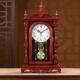 大座钟欧式 中式 实木老式 覆古桌面座钟表整点报时客厅中堂时钟摆件