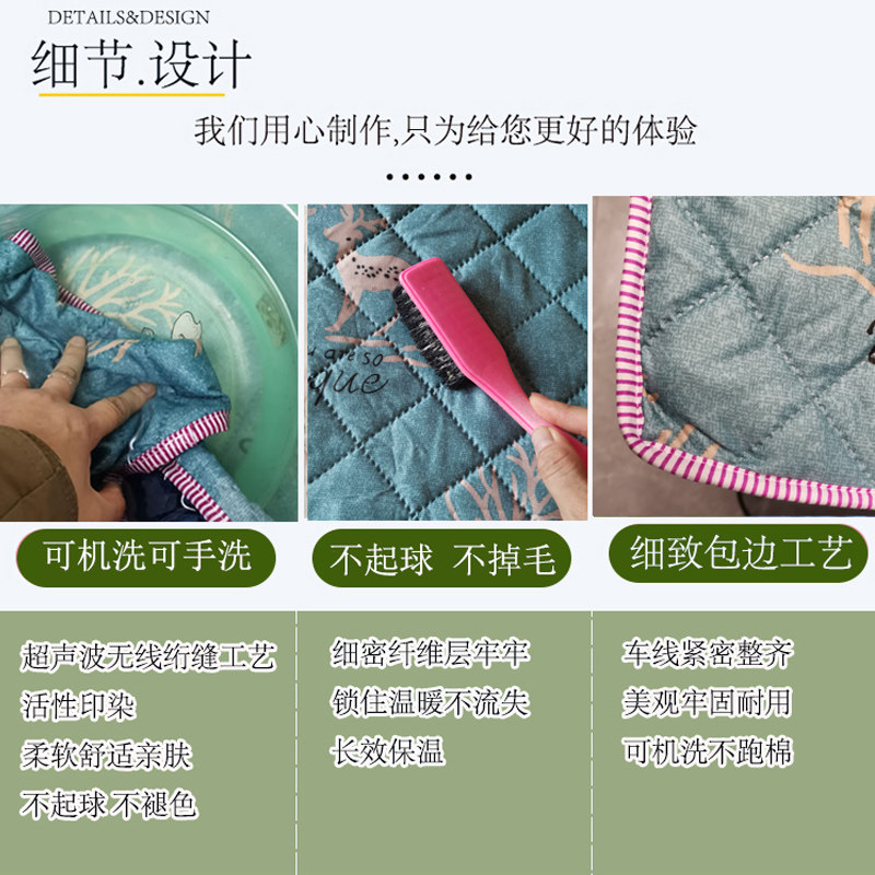 冬季加厚茶几烤火桌布套定制餐桌布桌罩长方形取暖布罩电暖炉被罩