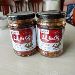 【蜀阿姨】双椒酱蒜蓉辣椒酱四川特产湖南剁椒贡b菜手工自制拌饭