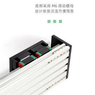 滚珠丝杠模组重型双线轨20v05丝杆滑台数控机铣车床加工中心平台