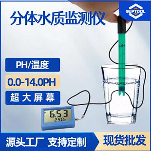 在线PH仪温度监测仪实验室水质监测仪水产养殖PH酸度测试仪跨境