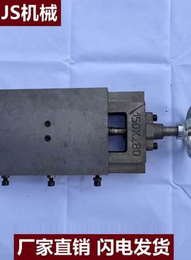 铸铁燕尾槽拖板手摇丝杆滑台有杆单向平移一字滑块机械导轨工作台