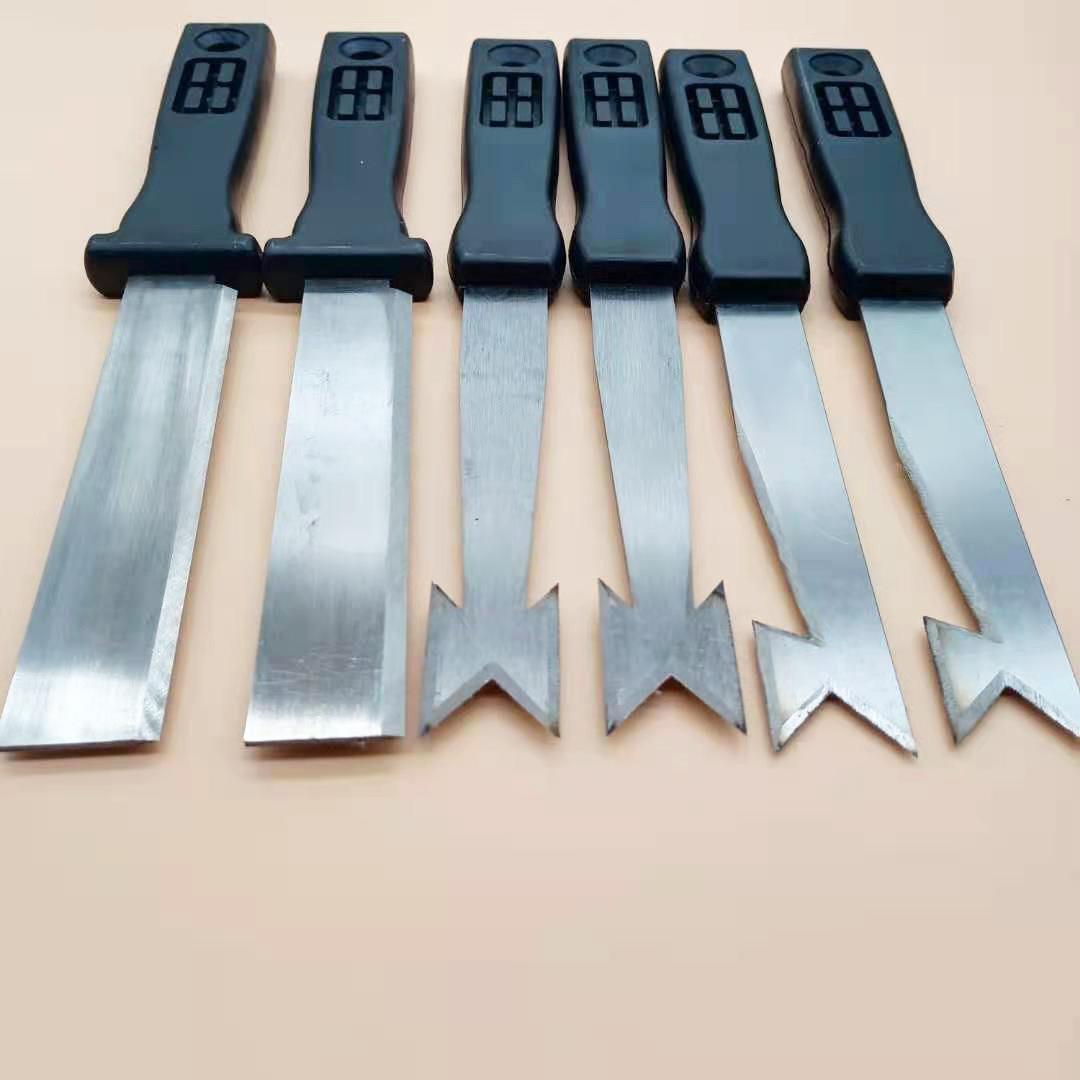 加热刀轮胎厂成型车间电热炉电热刀K型X型割胶刀钨六合金锋利耐用