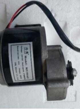 直流有刷永磁电机减速电机12V250W1016Z小型电动自行车设备改装