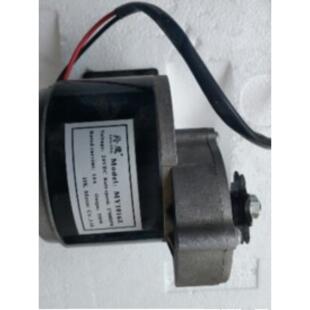 直流有刷永磁电机减速电机12V250W1016Z小型电动自行车设备改装