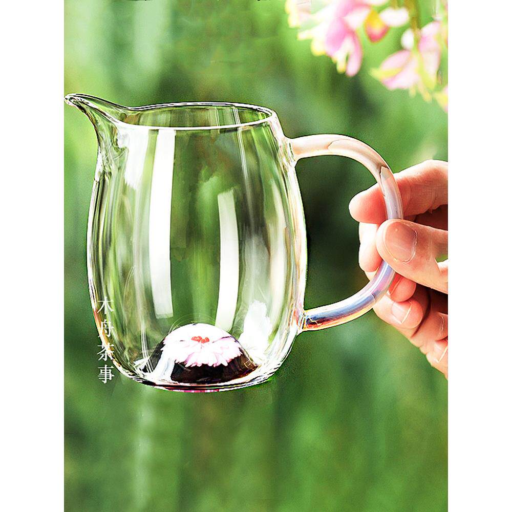 禾器澄然茶海分茶器加厚高档功夫茶具泡茶杯和器玻璃公道杯茶滤网
