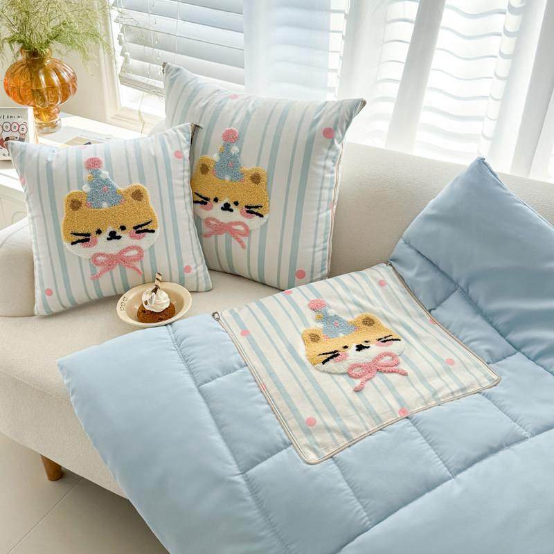 卡通抱枕被子两用办公室午睡枕头毯子二合一车用靠枕宿舍空调被子,居家布艺,抱枕被,淘宝优惠券,粉丝福利购,淘宝优惠卷