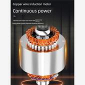 德国进口放大增压高压清洗机纯铜泵头不锈钢面板380V洗车车间专用