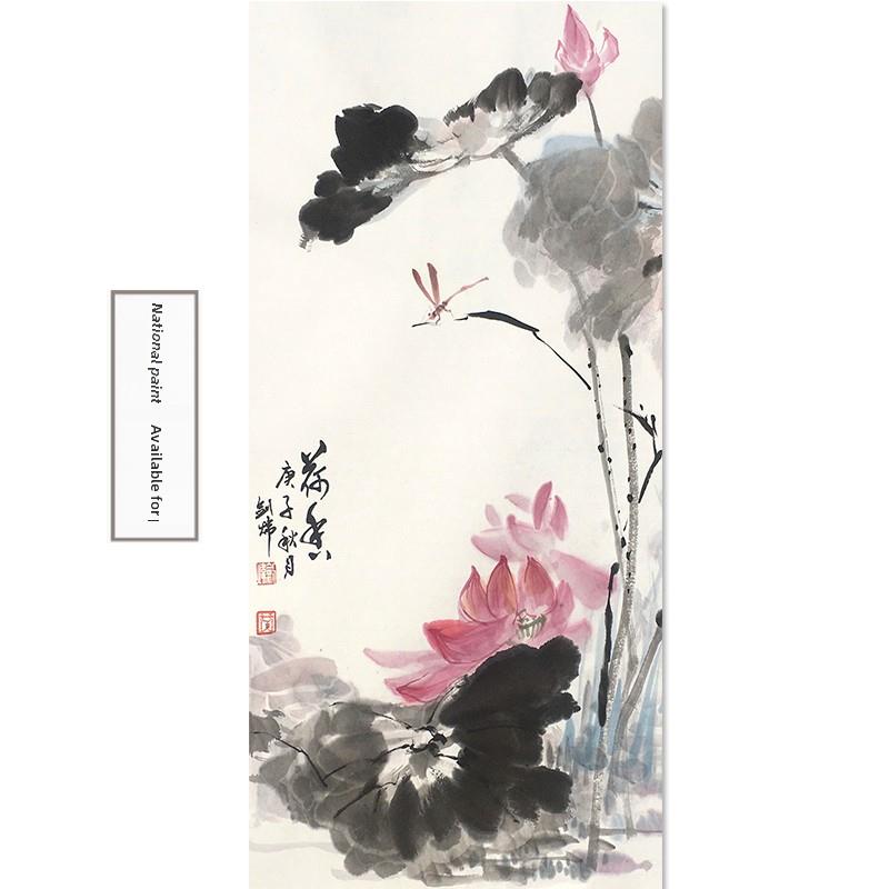 【15年老店】名家字画手绘真迹办公室茶室玄关装饰画茶室国画挂画