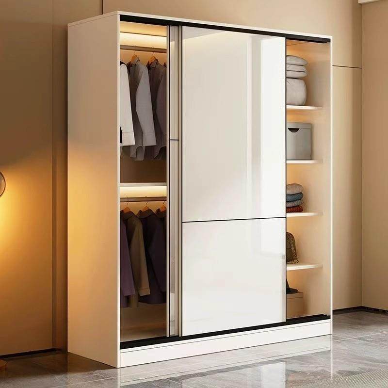 铝合金推拉滑移门衣柜定制卧室家用亮光零甲醛环保收纳衣橱大衣柜,住宅家具,自由组合衣柜,淘宝优惠券,粉丝福利购,淘宝优惠卷