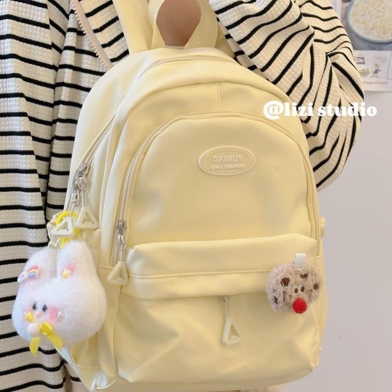 日系ins风软妹可爱少女双肩包小号 大学生轻便妈咪包背包小书包女