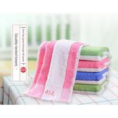 采购产品上海中牌414毛巾 吸湿 老牌翠中彩条毛巾 无绒浴巾