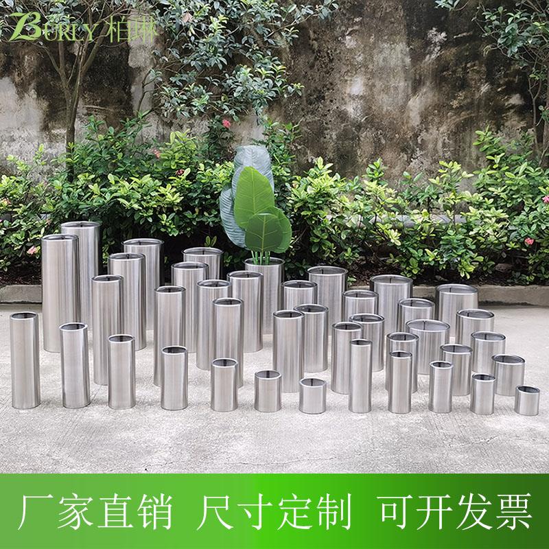 小圆筒 圆柱 台面花瓶 多肉 植物盆栽 花桶 装饰 干花 仿真 北欧