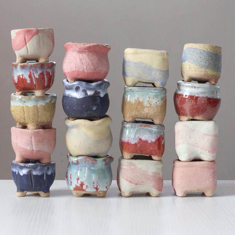 清仓处理麦饭石小瑕疵盆多肉拇指盆老桩粗陶透气个性迷你小花盆,鲜花速递/花卉仿真/绿植园艺,花盆,淘宝优惠券,粉丝福利购,淘宝优惠卷