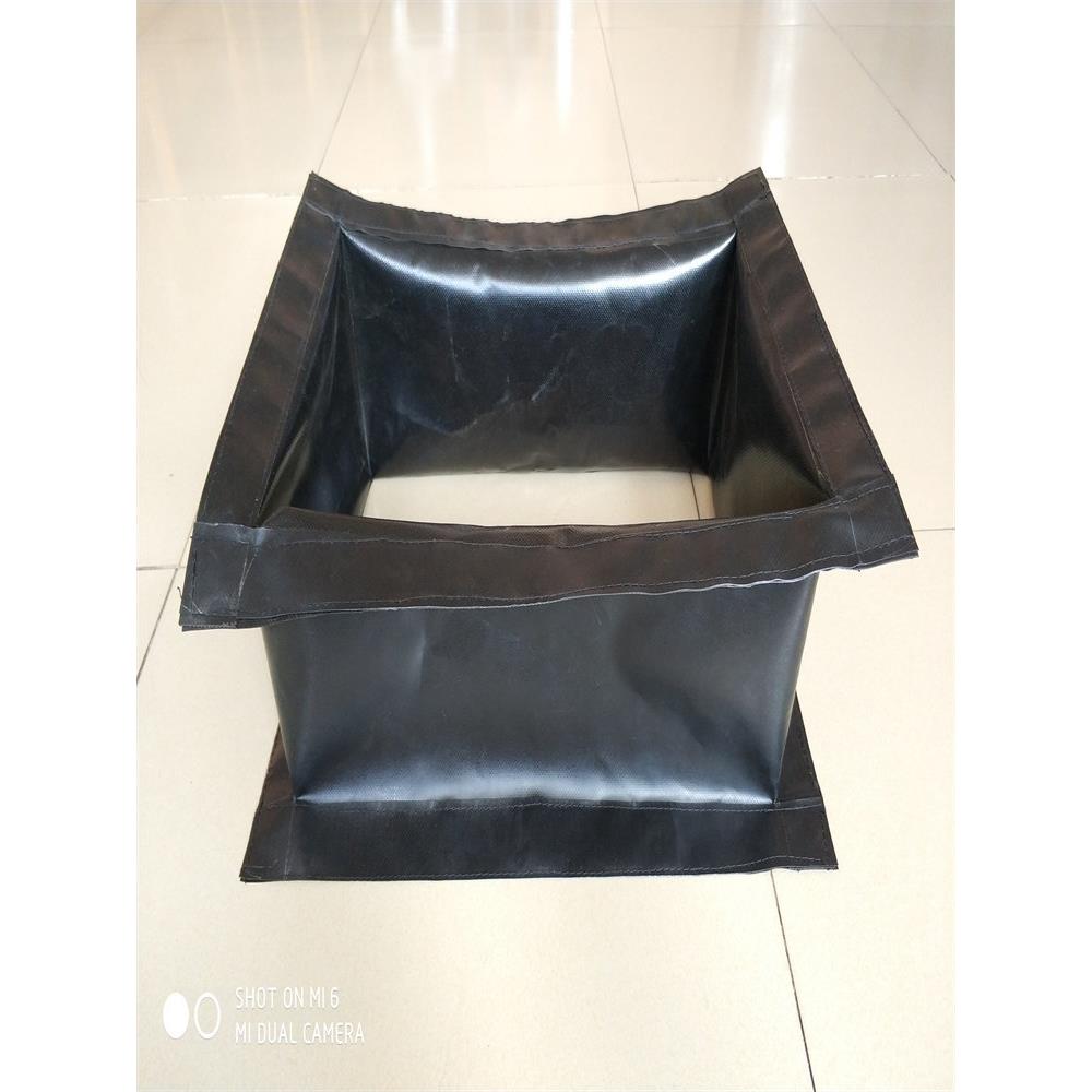 风机帆布软连接防火耐高温涂布机干燥箱可伸缩软风管水泥卸料布袋