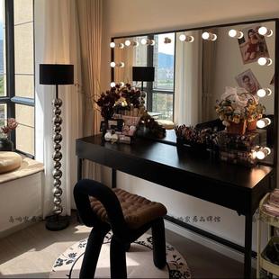 影楼化妆台带灯专业婚纱店美容院彩妆培训专用纹绣师工作室梳妆台