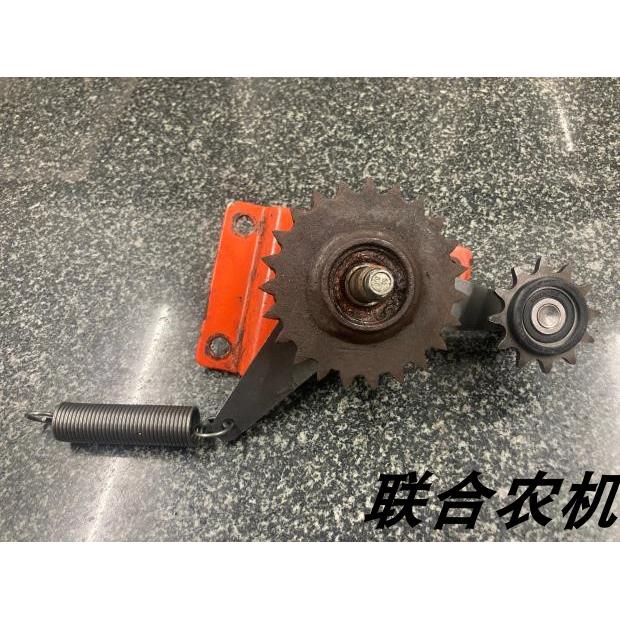 久保田半喂收割机切草链条改装张紧臂适用488 588 788 888