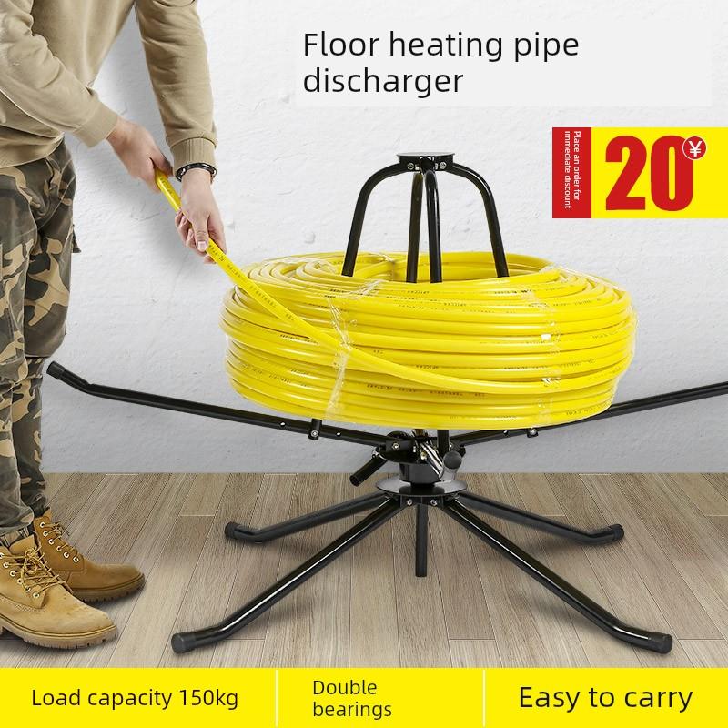 地暖管释放盘管地暖板地暖管架支架减震支座管道铺装人工制品加厚